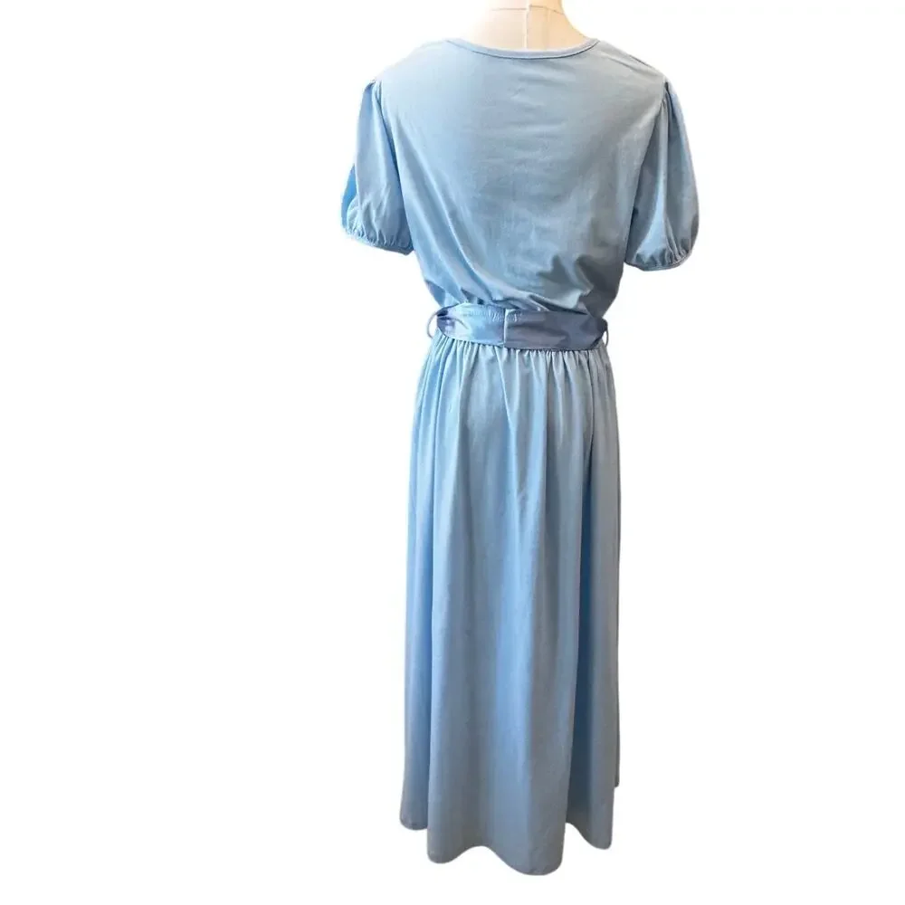 Adult Wendy Darling Cosplay Dress with Matching Blue Hairbow NWOT Medium Costume